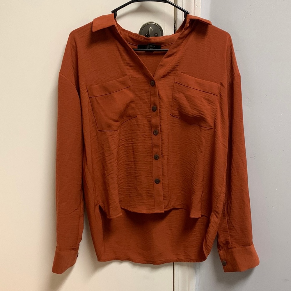 Forever 21 blouse long sleeves size S